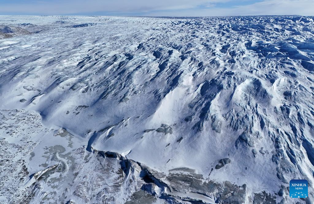 Scenery of ice sheets near Kangerlussuaq