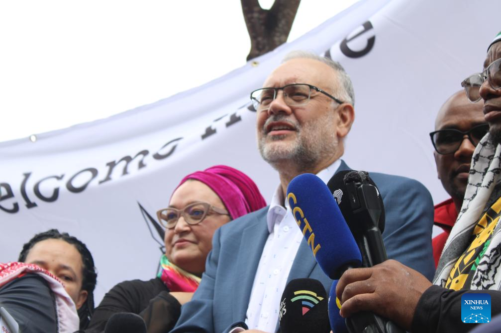 Expelled South African ambassador to U.S. returns home with 