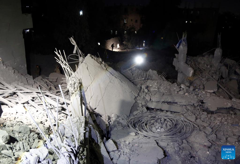 At least 1 killed, 15 wounded in U.S. airstrike on Yemen's capital: Houthi TV