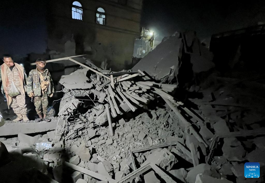 At least 1 killed, 15 wounded in U.S. airstrike on Yemen's capital: Houthi TV