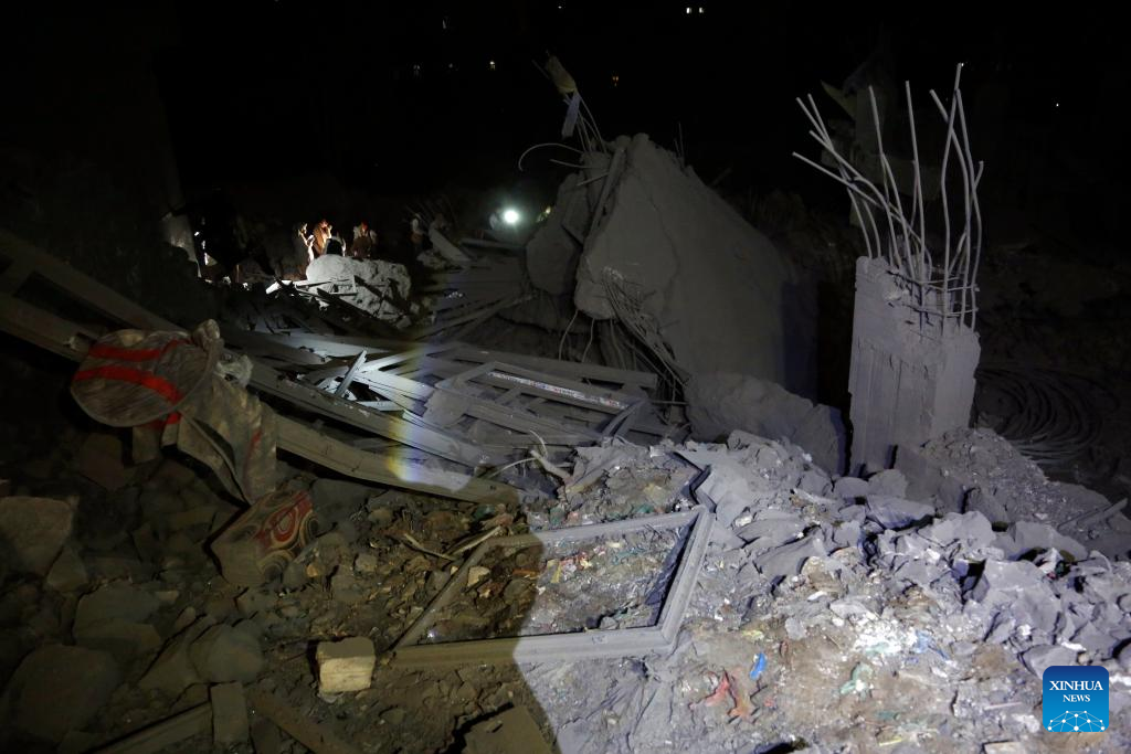 At least 1 killed, 15 wounded in U.S. airstrike on Yemen's capital: Houthi TV