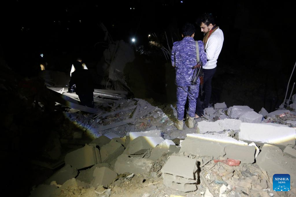 At least 1 killed, 15 wounded in U.S. airstrike on Yemen's capital: Houthi TV