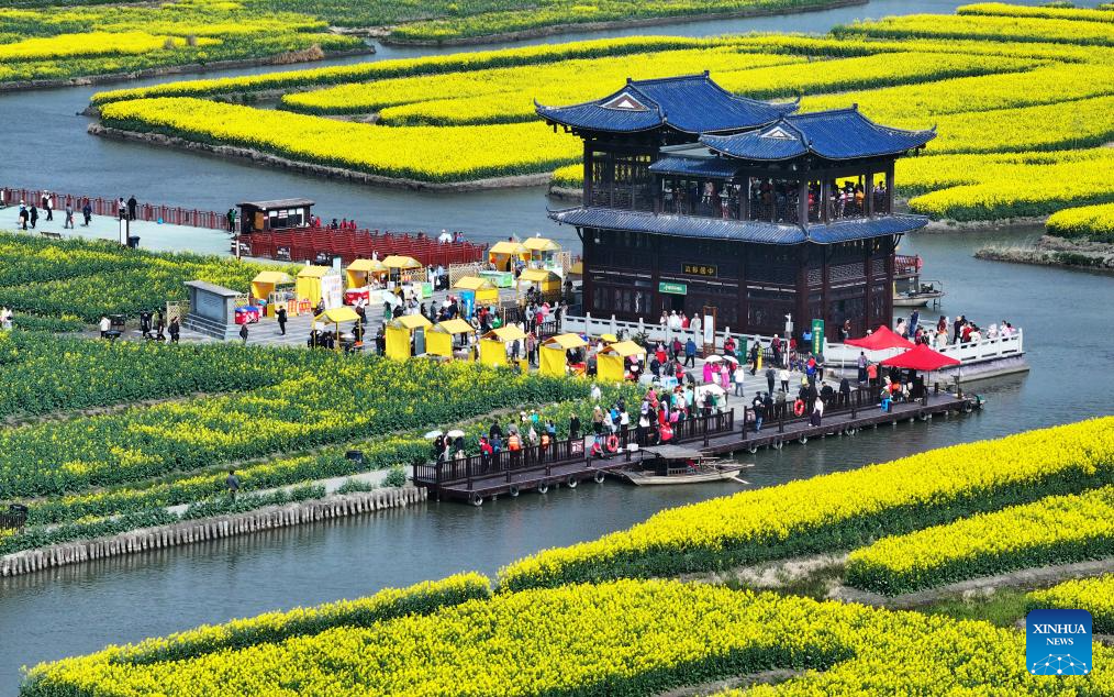 Spring scenery across China