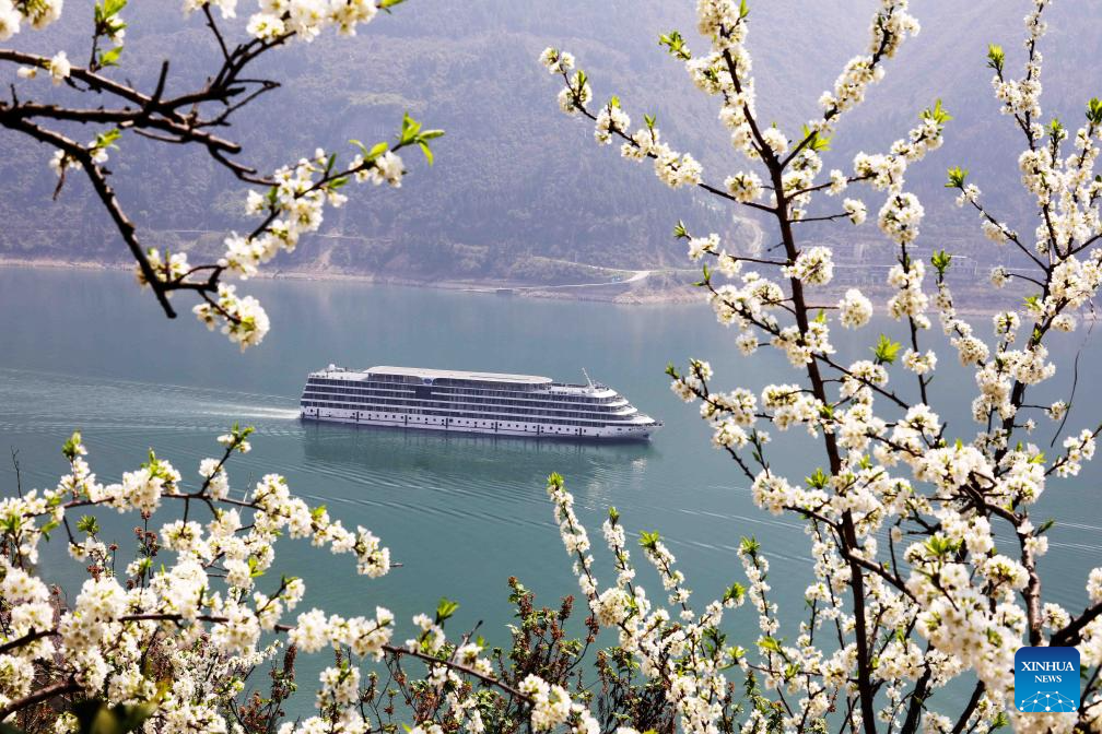 Spring scenery across China