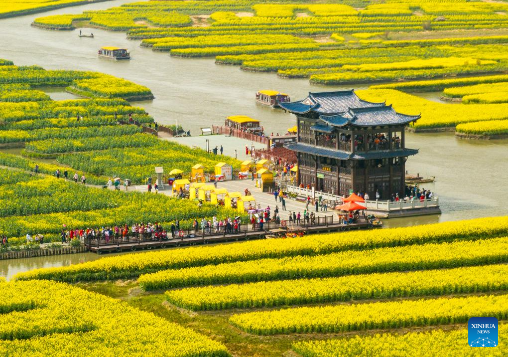 Spring scenery across China