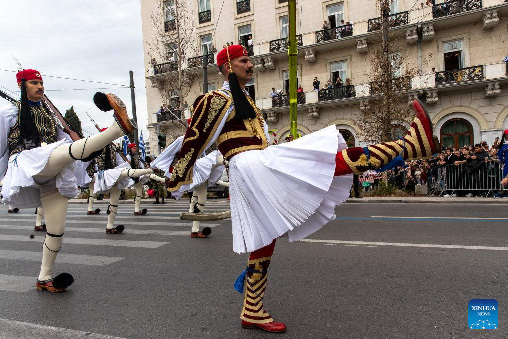 Greece commemorates Independence Day with military parade