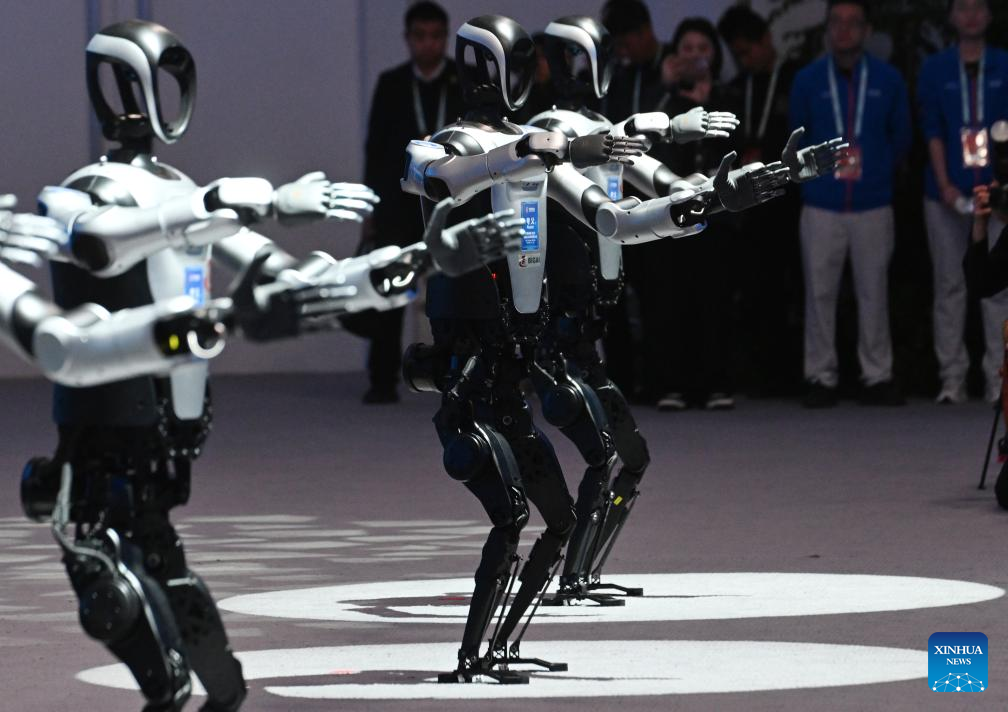 Humanoid robots shine at 2025 Zhongguancun Forum