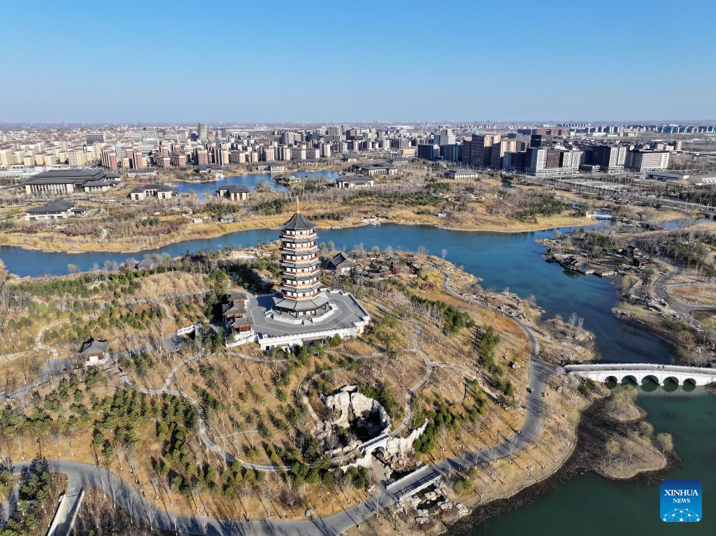 In pics: Urban landscape of Xiong'an New Area