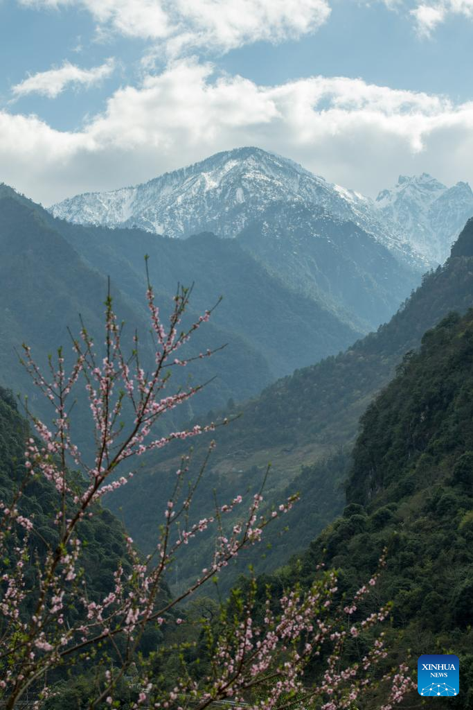 View of Nujiang River in China's Yunnan