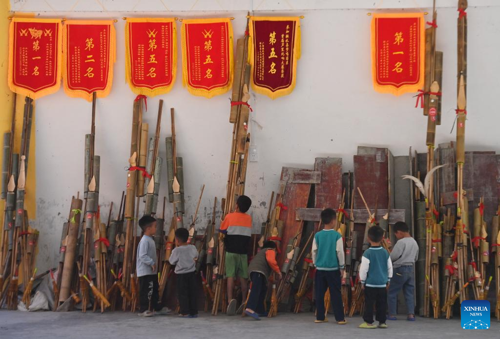 Wuying Village in south China's Guangxi promotes inheritance, development of ethnic culture