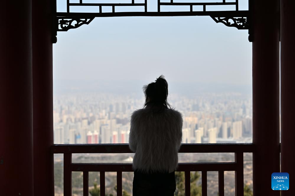 City view of Taiyuan, China's Shanxi