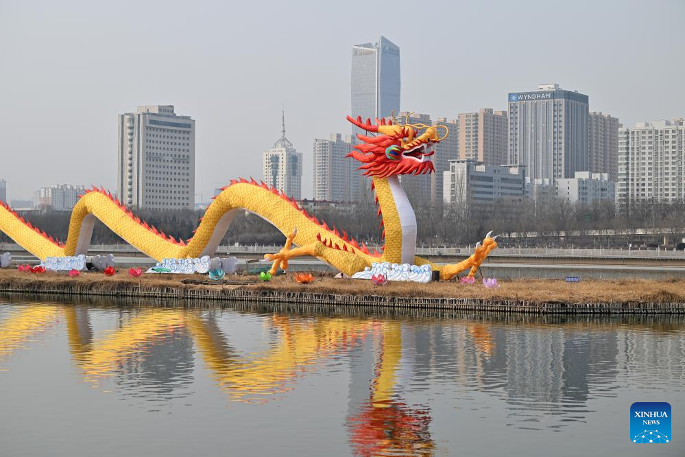 City view of Taiyuan, China's Shanxi