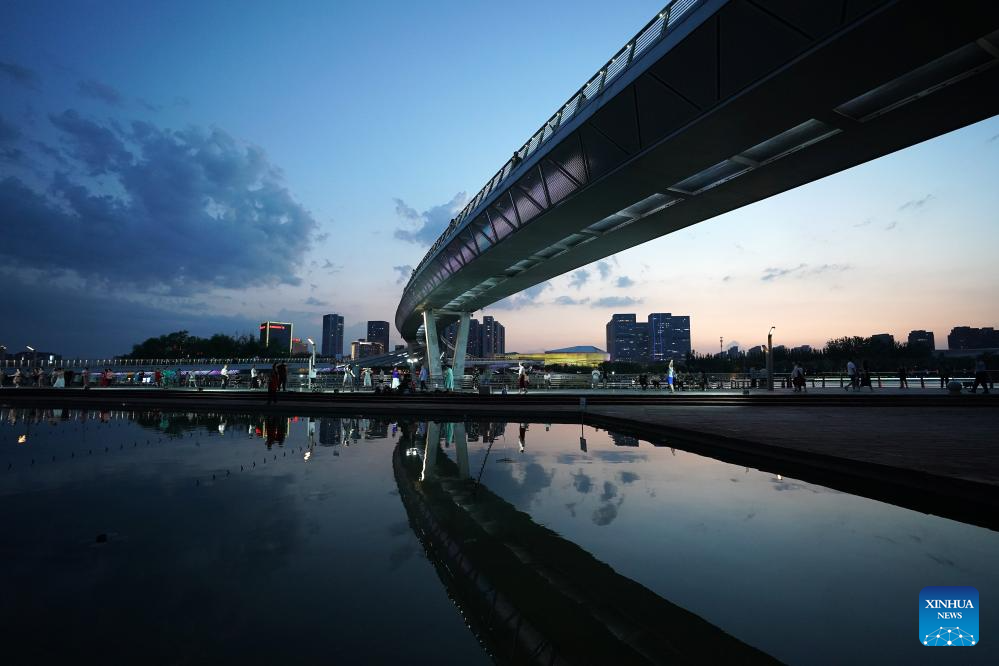 City view of Taiyuan, China's Shanxi