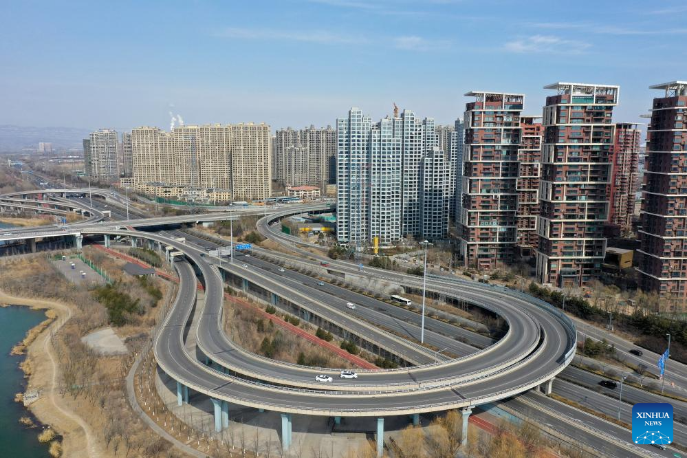 City view of Taiyuan, China's Shanxi