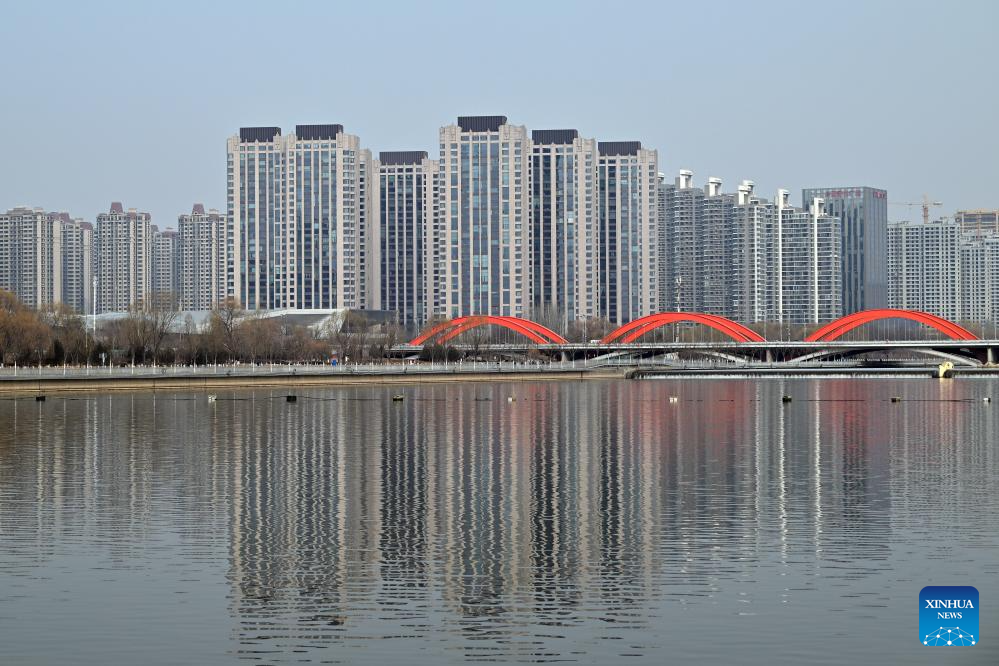 City view of Taiyuan, China's Shanxi