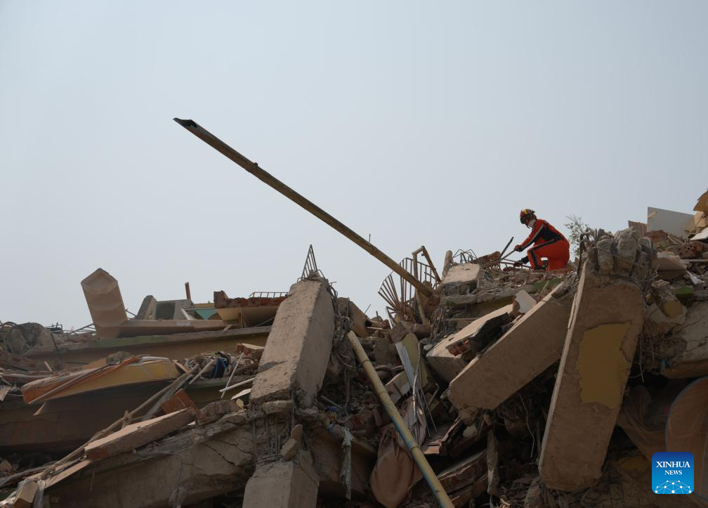 Rescuers from Chinese mainland, Hong Kong join hands in quake-rattled Myanmar