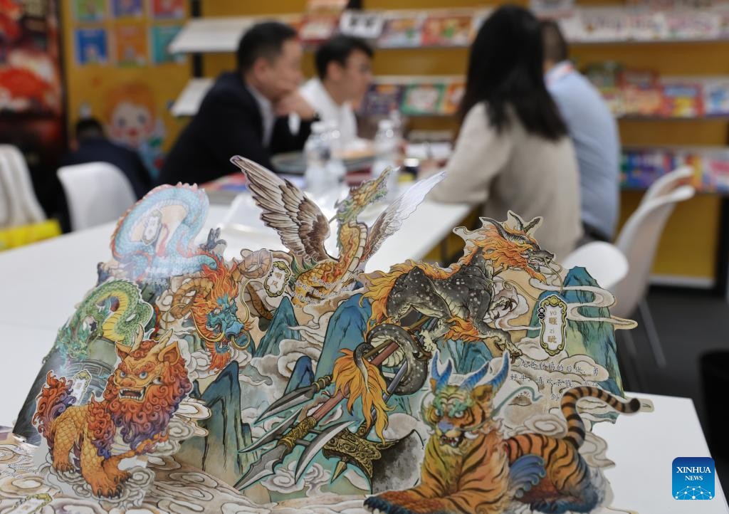China promotes literature at Bologna Int'l Children's Book Fair
