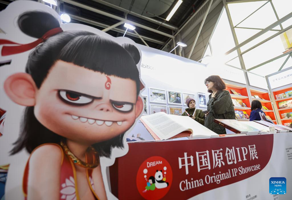 China promotes literature at Bologna Int'l Children's Book Fair