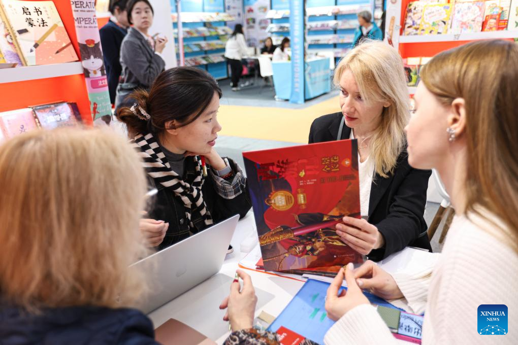 China promotes literature at Bologna Int'l Children's Book Fair