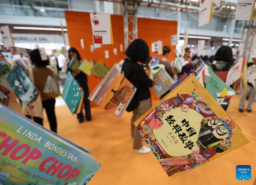 China promotes literature at Bologna Int'l Children's Book Fair