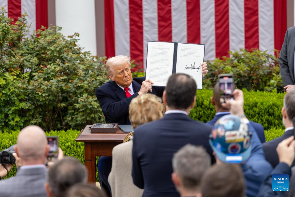 Trump signs executive order on 