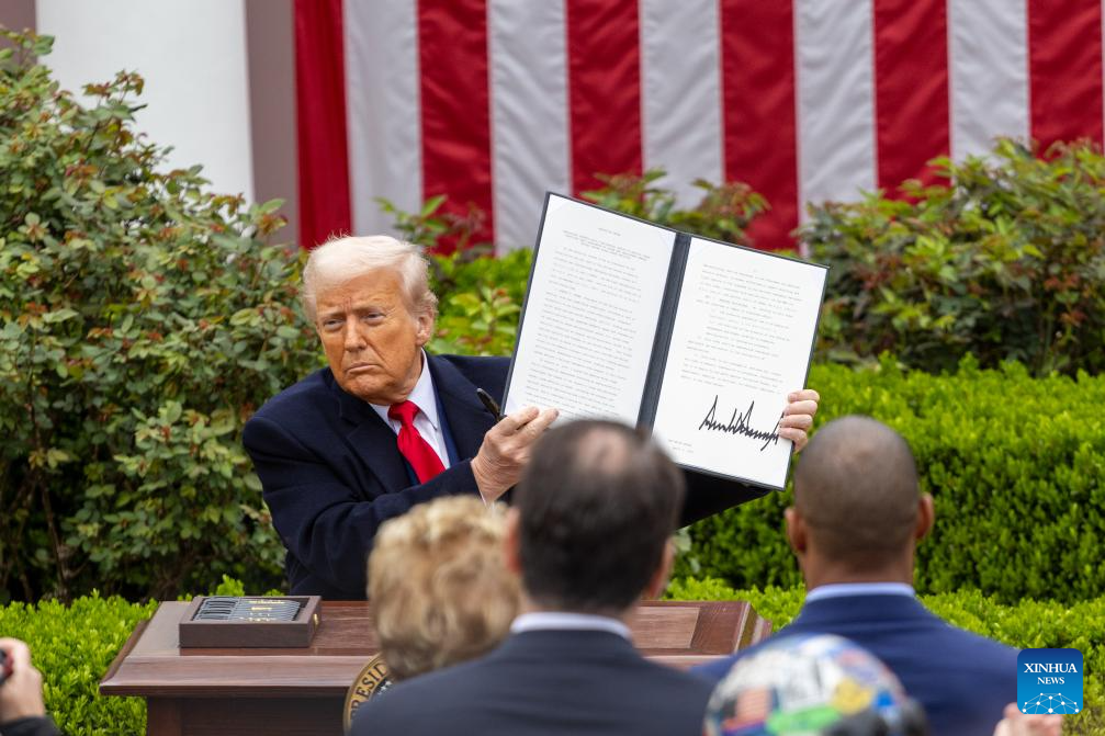 Trump signs executive order on 