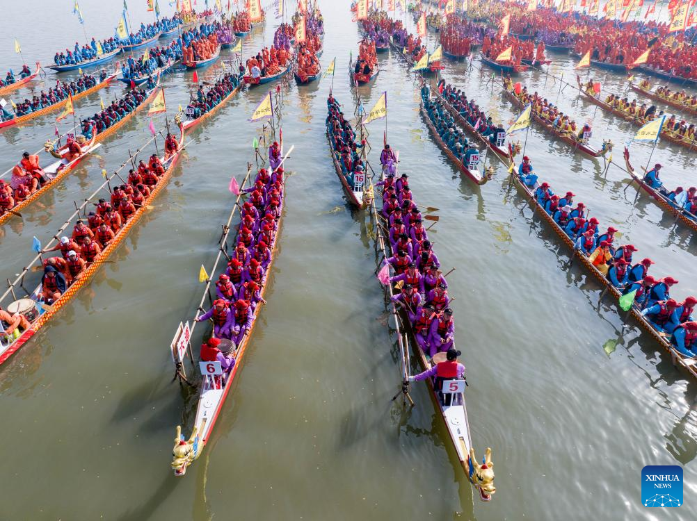 Qintong Boat Festival held in Taizhou, E China