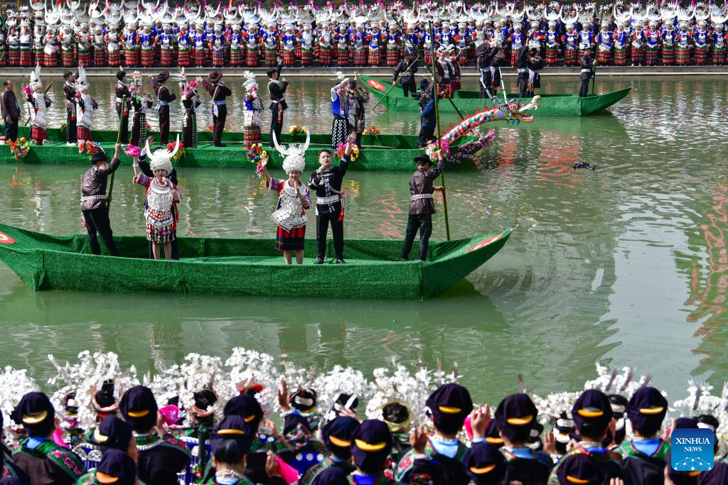 Miao Sisters Festival celebrated in SW China's Guizhou