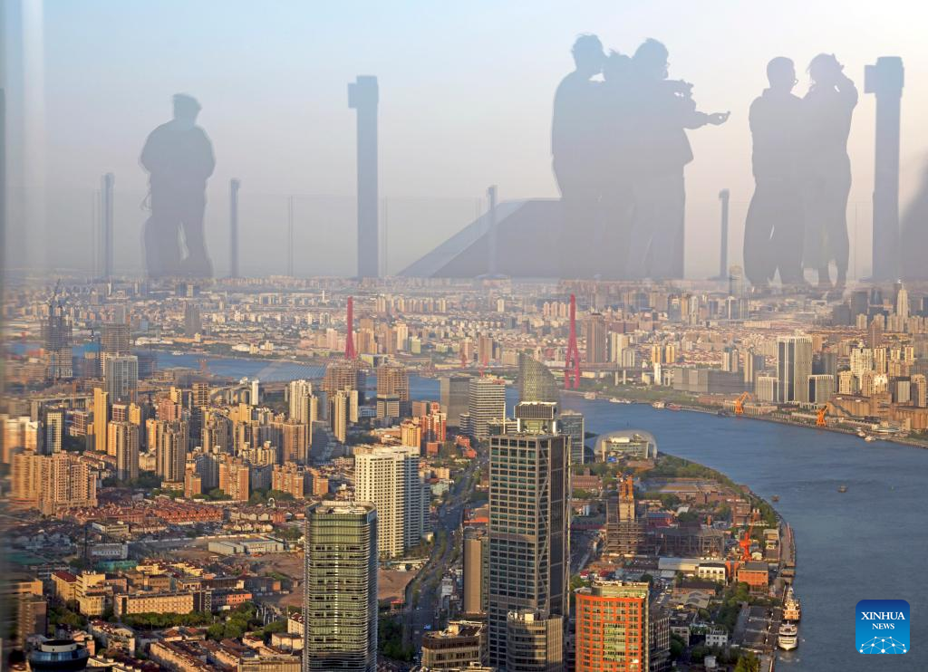Observation deck atop Shanghai's White Magnolia Plaza opens to public