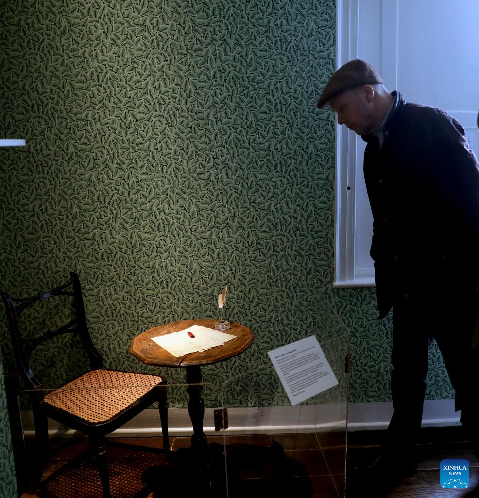 Pic story of Jane Austen's House in Chawton, Britain
