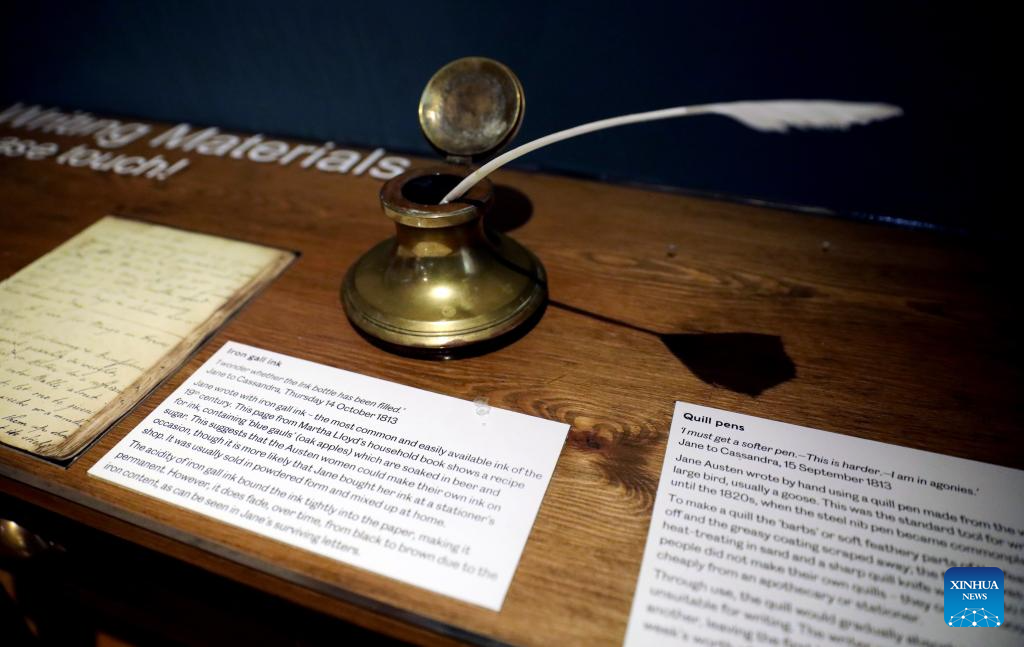 Pic story of Jane Austen's House in Chawton, Britain