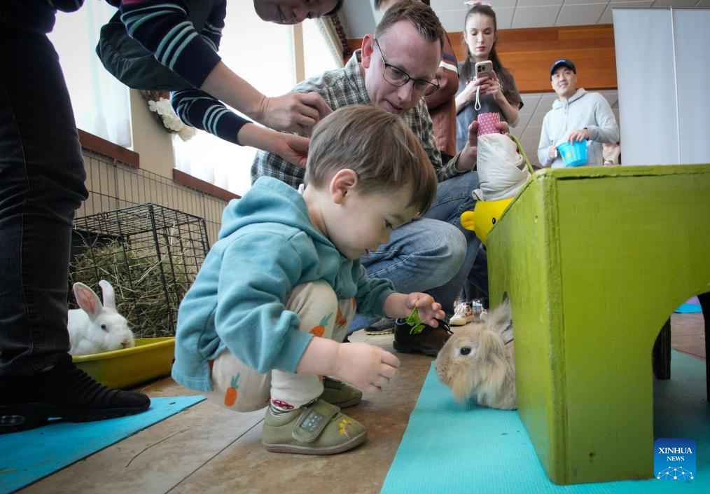 Easter Bunny Fest event held in Richmond, Canada