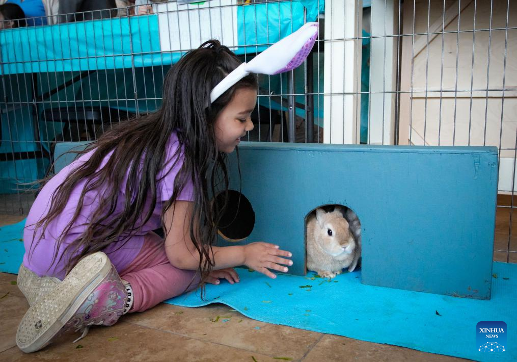 Easter Bunny Fest event held in Richmond, Canada