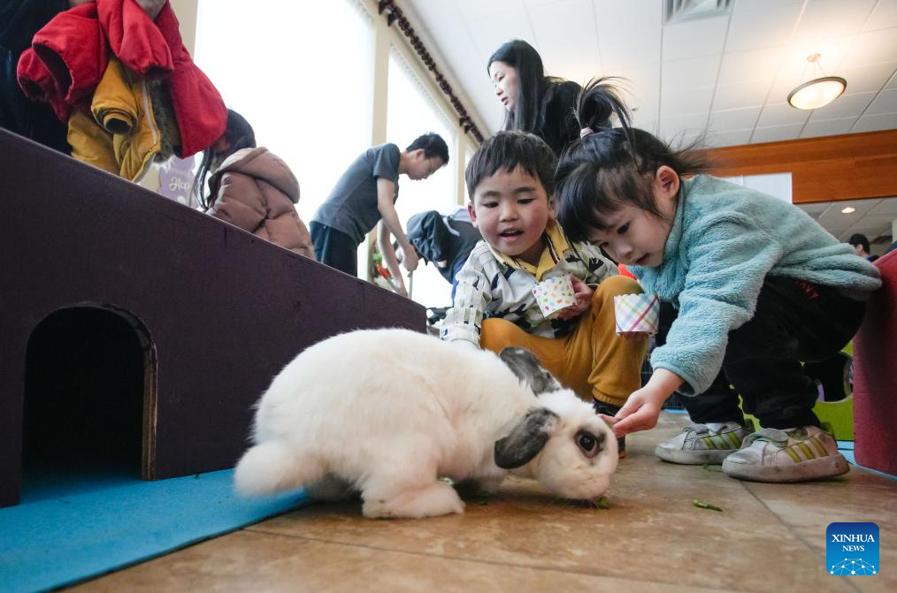Easter Bunny Fest event held in Richmond, Canada