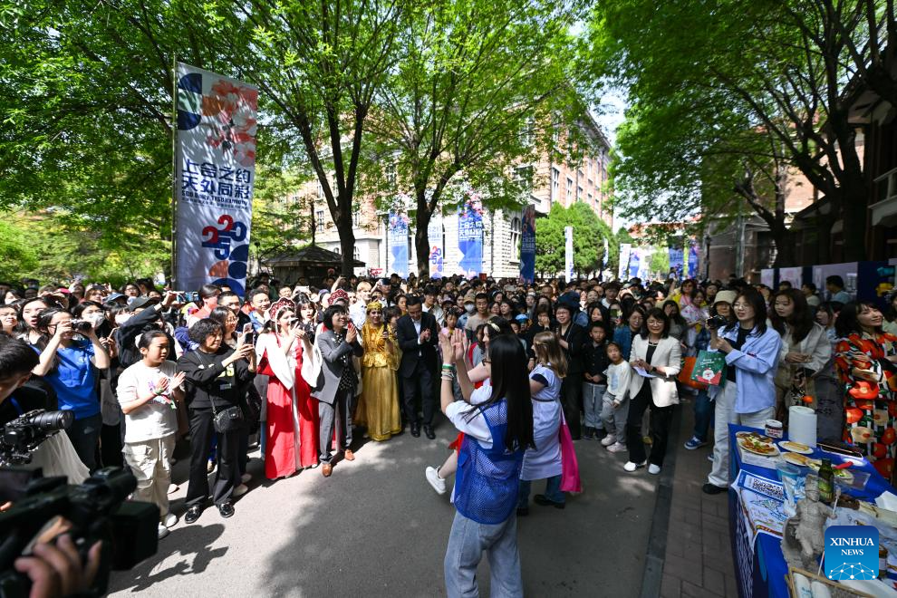 In pics: 8th Int'l Culture Festival of Tianjin Foreign Studies University