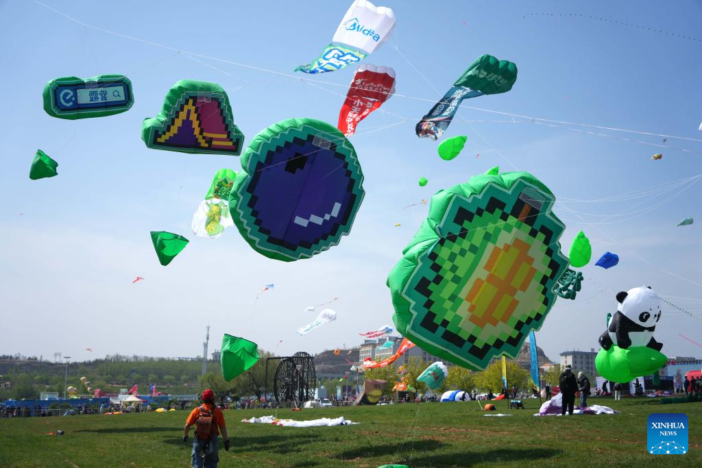 42nd Weifang Int'l Kite Festival held in China's Shandong