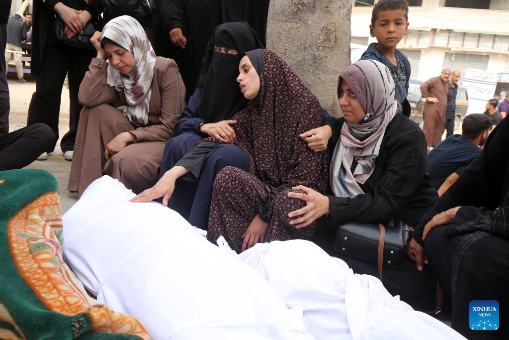 Victims killed in Israeli airstrike in Gaza City