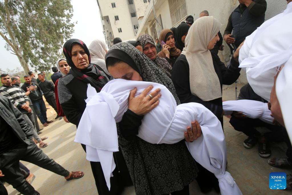 Victims killed in Israeli airstrike in Gaza City