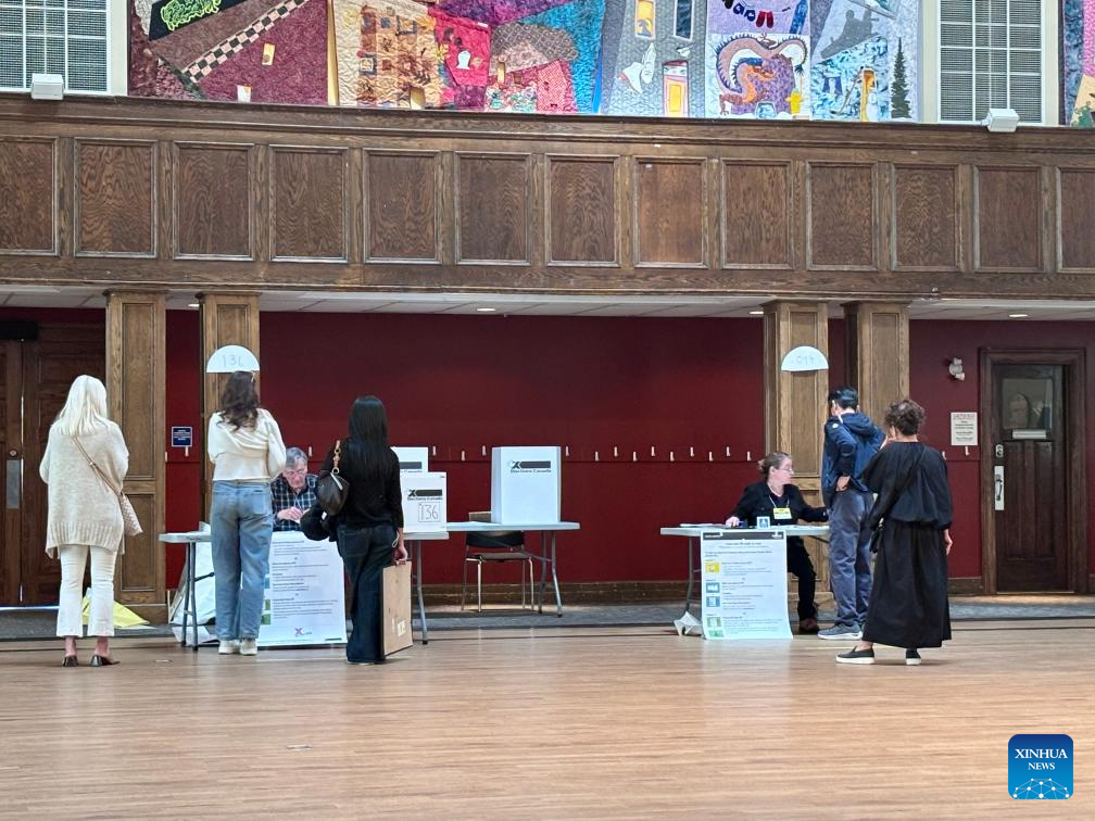 Millions of Canadians turn up for voting amid Trump's fresh threat