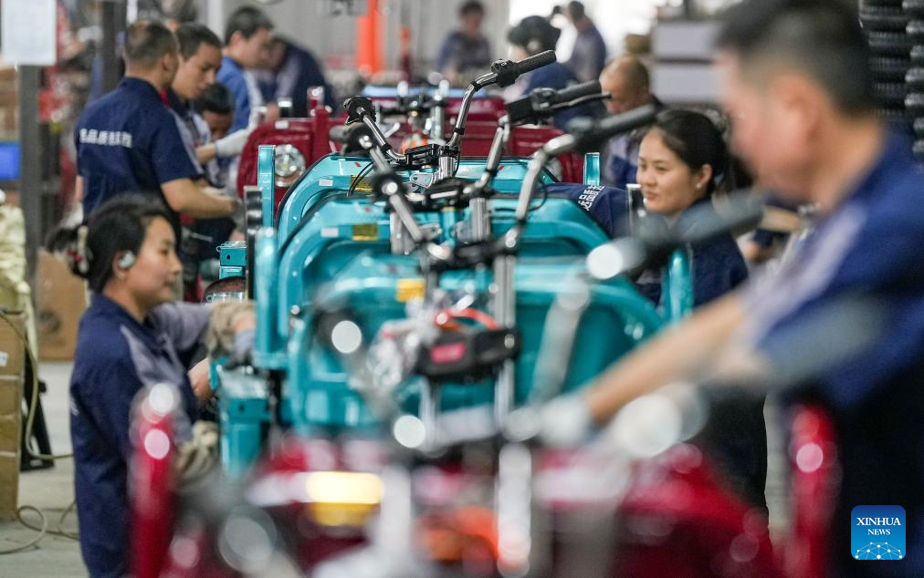 Tech-based SME in Sichuan sees export boom of electric tricycles