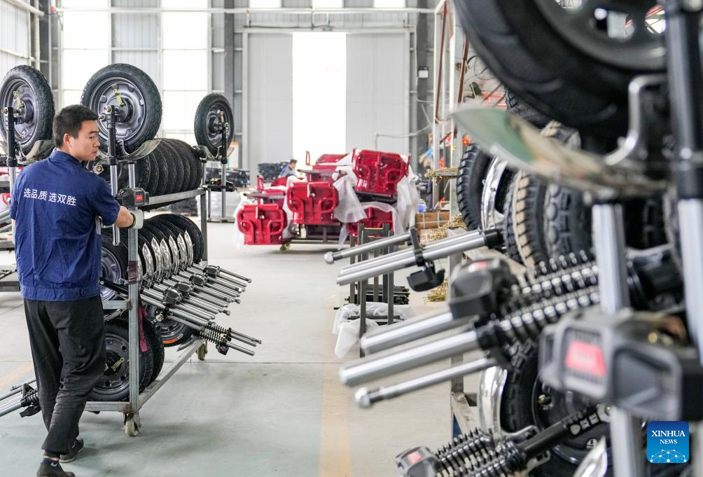 Tech-based SME in Sichuan sees export boom of electric tricycles