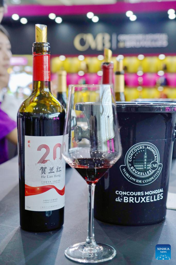Wine products from NW China's Ningxia gain int'l popularity