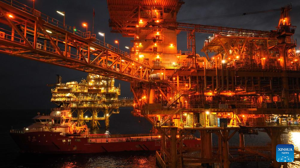 Second phase of China's largest offshore gas field goes operational