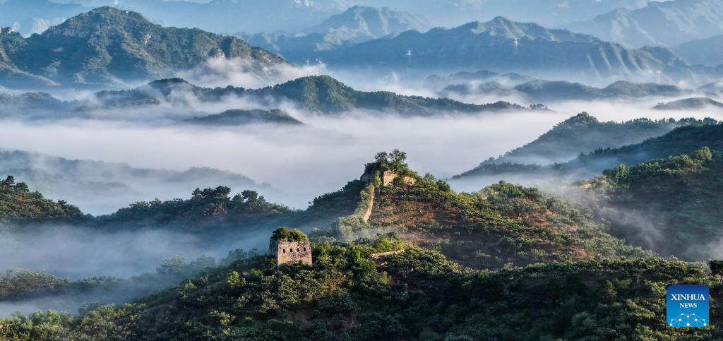 Scenery of Hongshankou Great Wall in China's Hebei