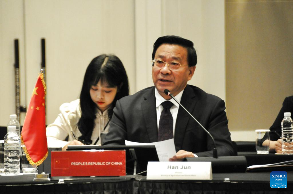 Agriculture ministers of China, S. Korea, Japan hold 4th trilateral meeting