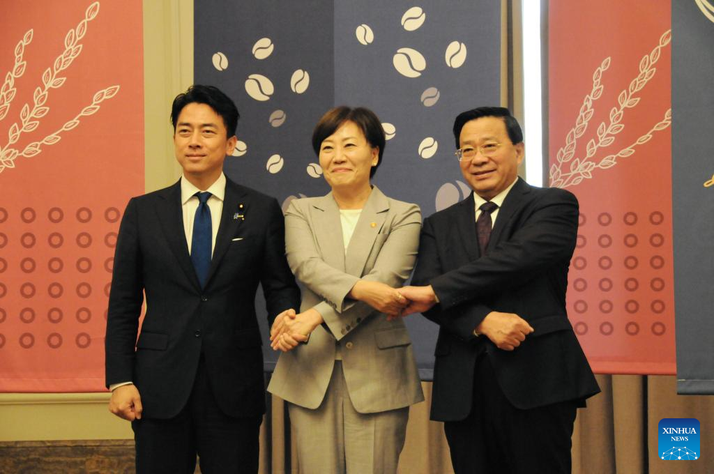 Agriculture ministers of China, S. Korea, Japan hold 4th trilateral meeting