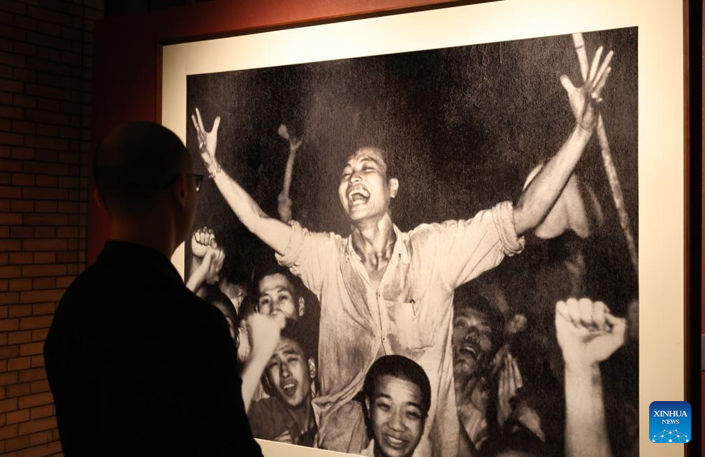 Art exhibition highlighting war against Japanese aggression opens in Shanghai