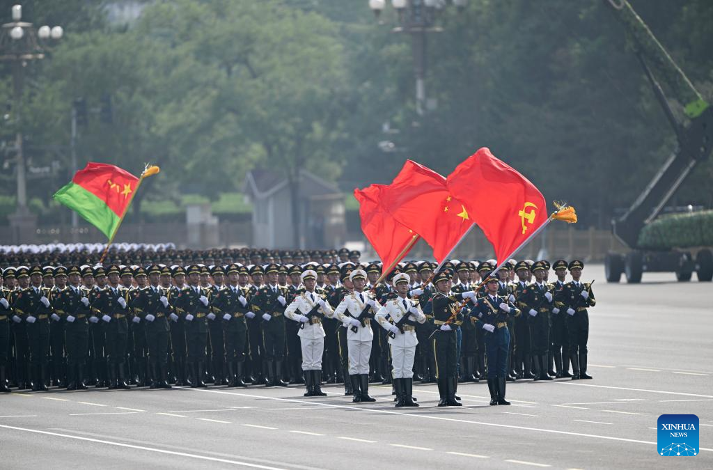 Highlights of China's V-Day parade