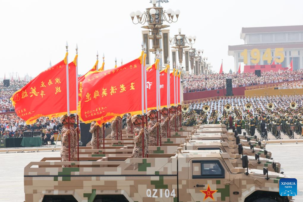 Highlights of China's V-Day parade