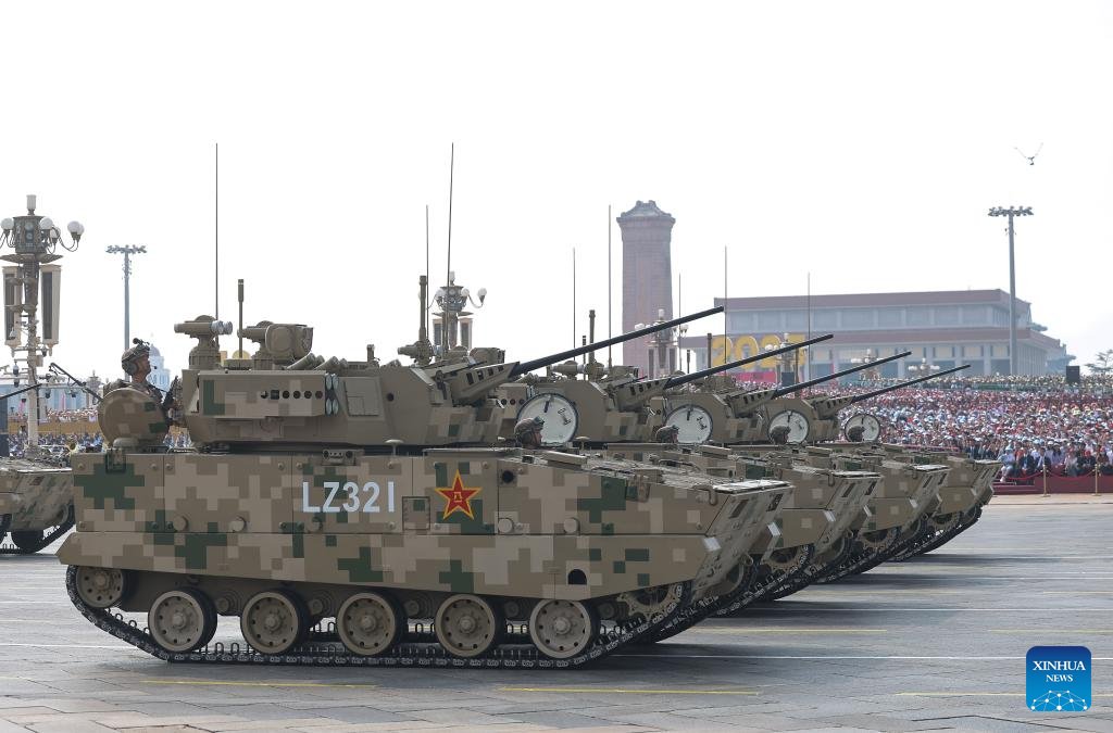 Highlights of China's V-Day parade